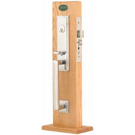 Emtek Bright Chrome Handleset F203306VUS26LH234 F203306VUS26LH234